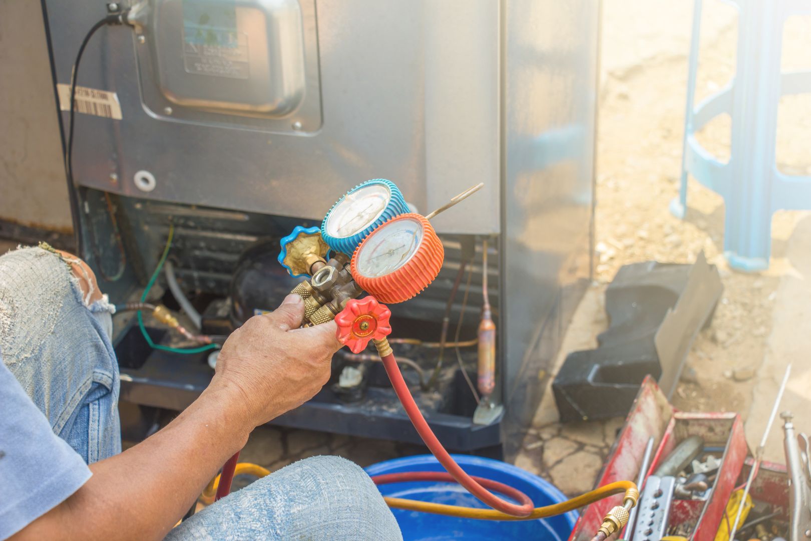 preco medio para recarregar gas da geladeira